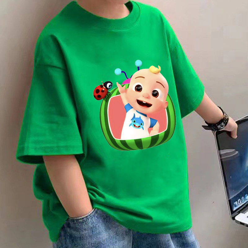 Cocomelons Baby T-Shirts Anime - Summer Clothing Baby Girl ulasan dan harga
