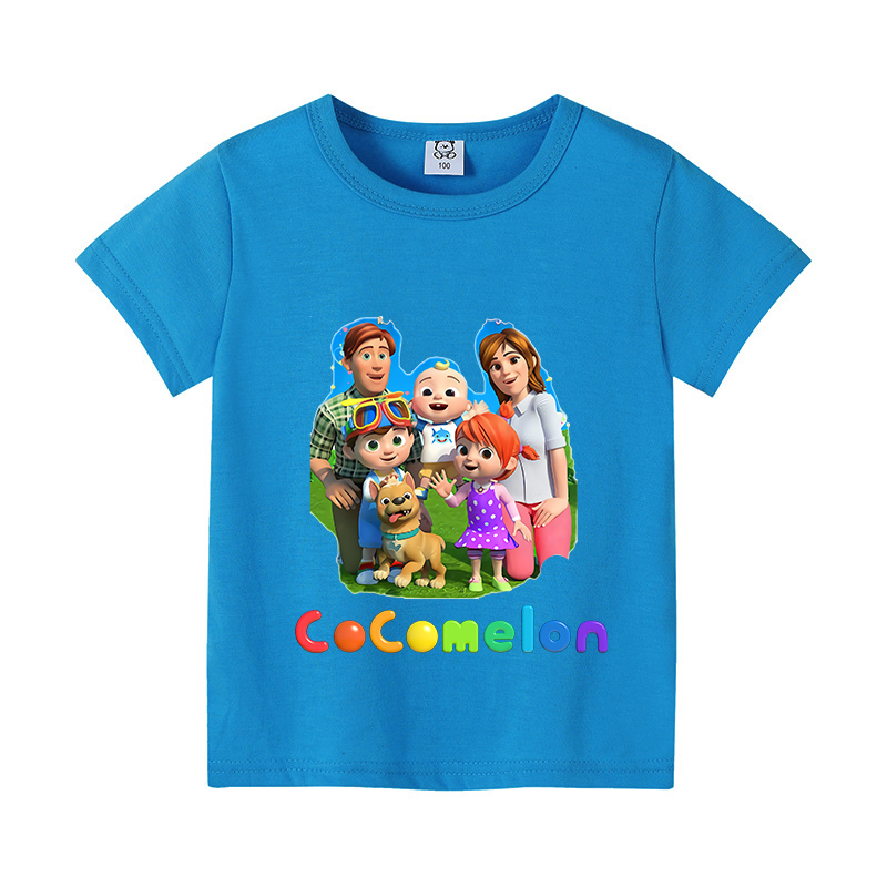 Cocomelons Baby T-Shirts Anime - Summer Clothing Baby Girl ulasan dan harga