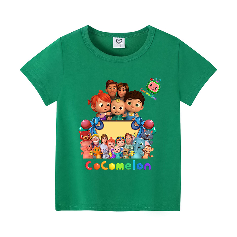 Cocomelons Baby T-Shirts Anime - Summer Clothing Baby Girl ulasan dan harga