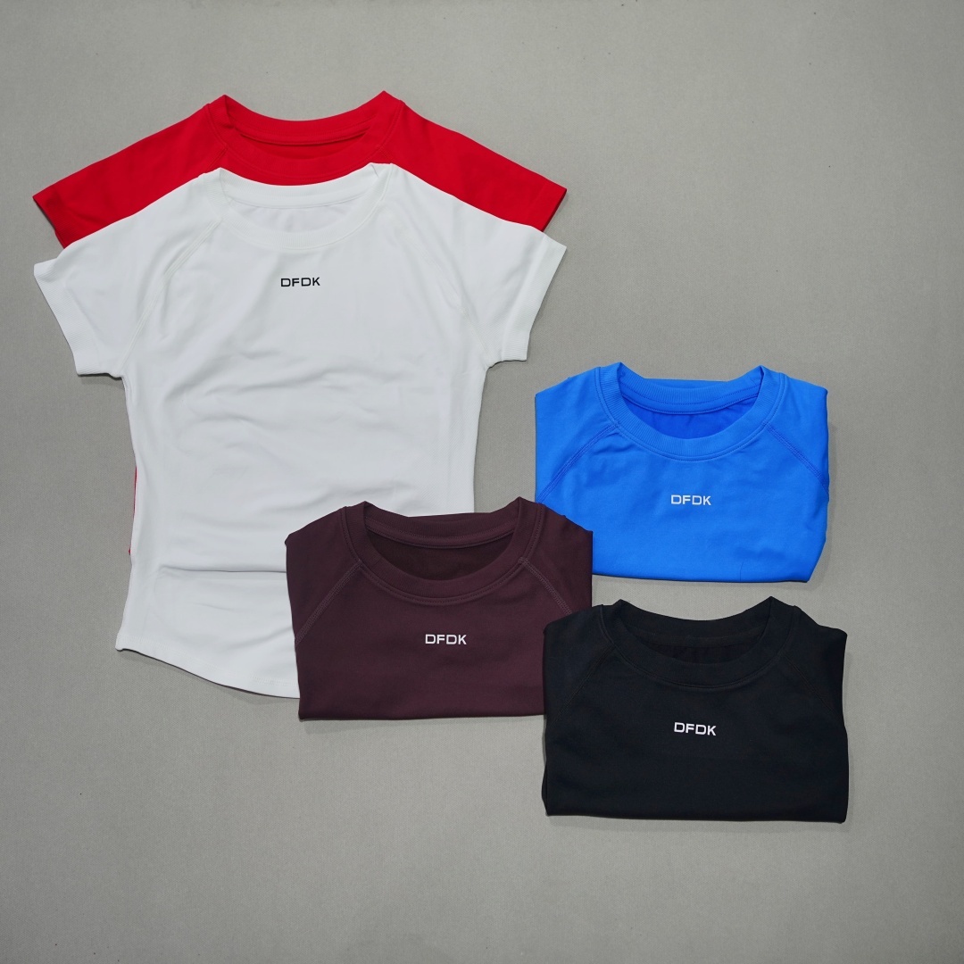 DFDK Women Breathable Sports T - Summer Yoga Clothing ulasan dan harga