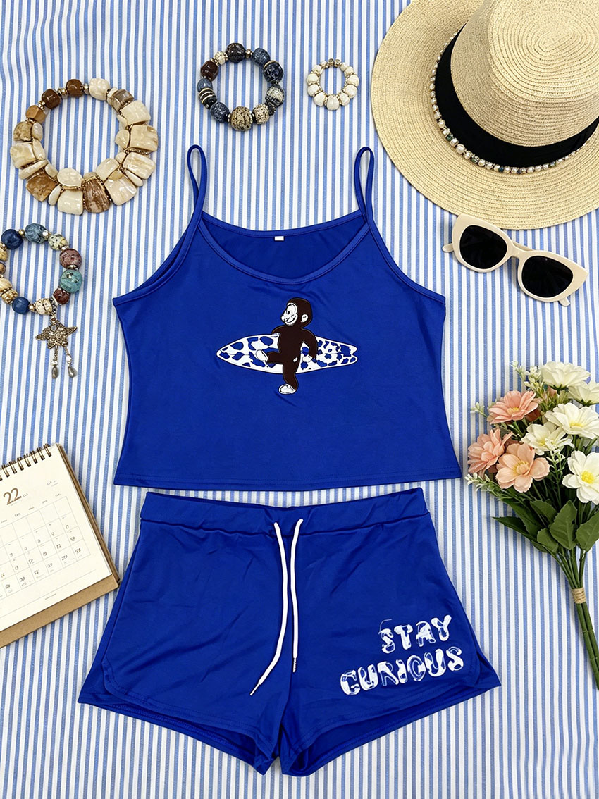 Punk Vintage Surf Style Women  - Board Short Surf ulasan dan harga